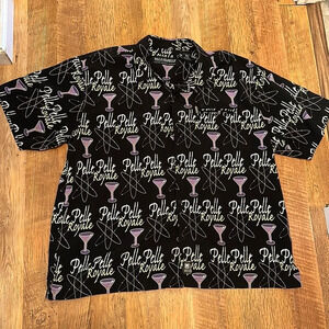 Pelle Pelle Vintage Martini Short Sleeve Men’s Button Up D2